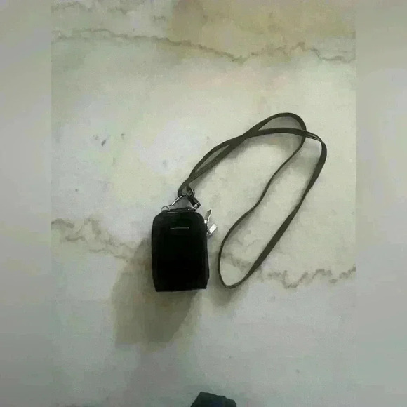 Buxton mini crossbody convertible belt bag leather wallet multi pockets slots - Picture 6 of 7